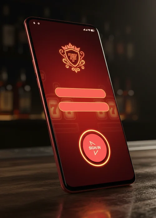Illustratie van een beveiligde inlogpagina van Circo Casino met loginvelden en een sloticoon, wat de veiligheid en gemakkelijke toegang tot het account benadrukt.